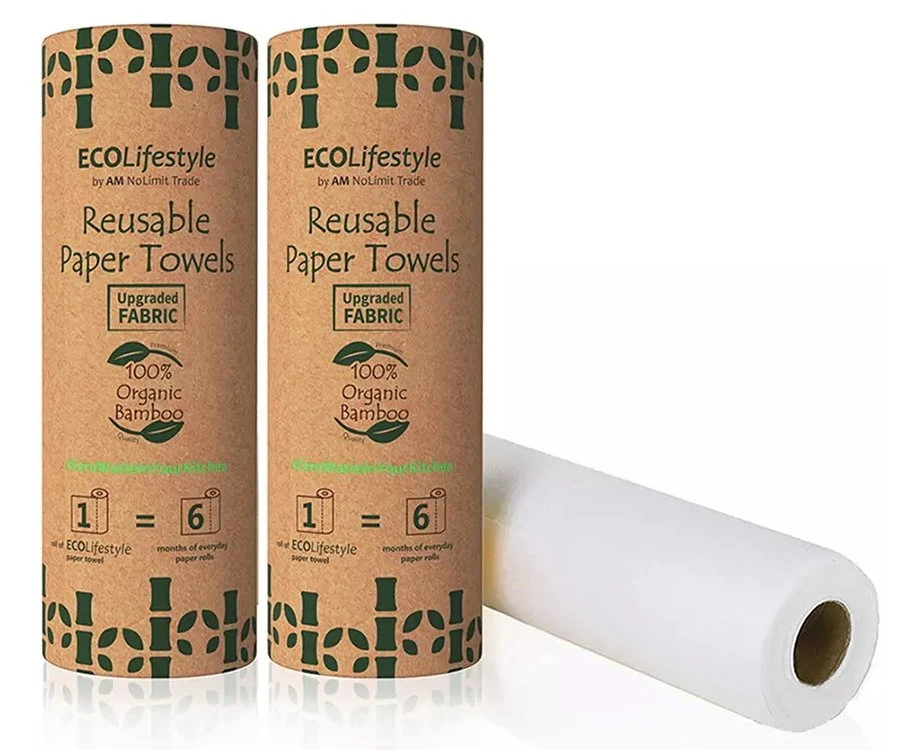 reusable bamboo fabric towel